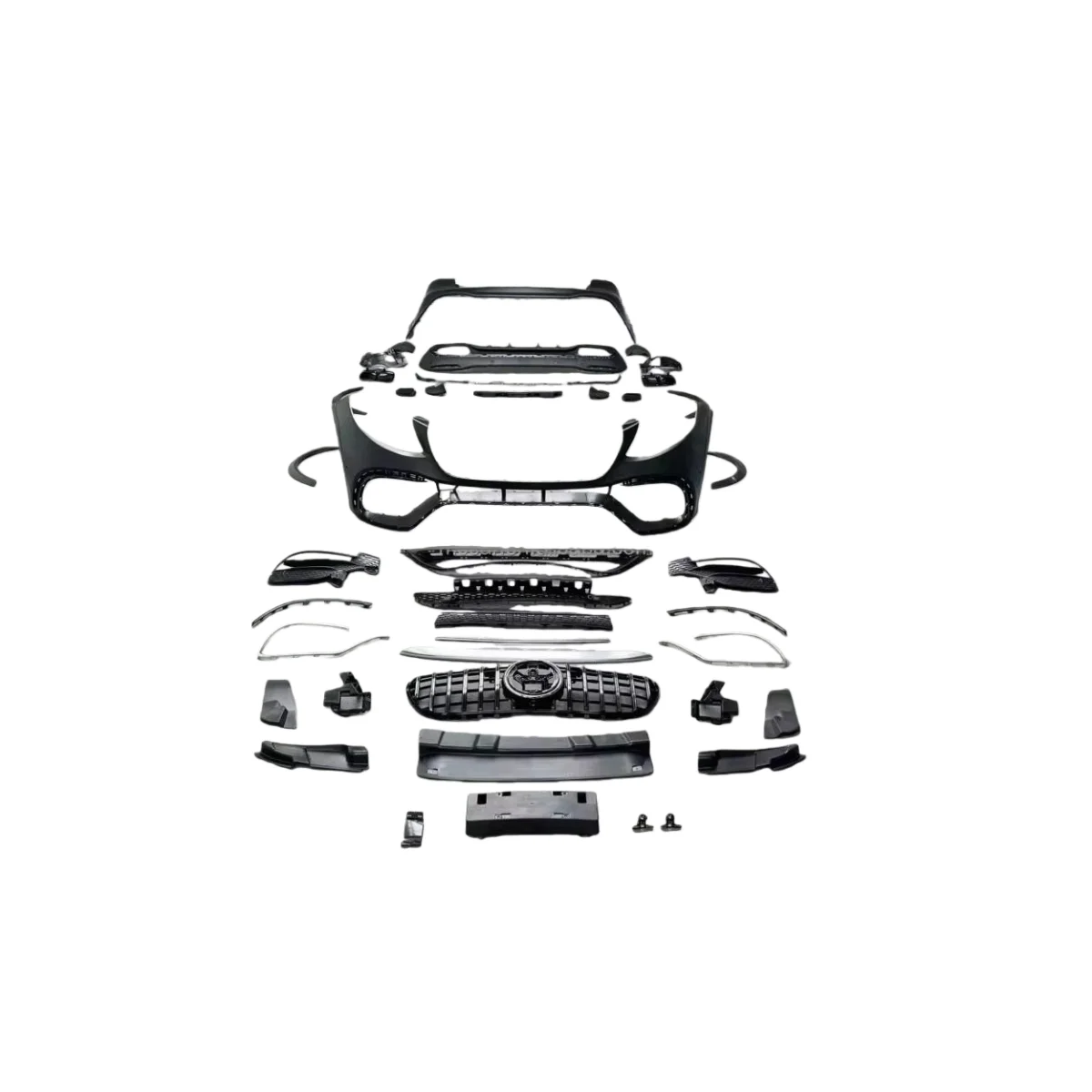 

Pp for Mercedes-Benz Gle300 Gle450 Gle600 Upgrade X166 Gle63 Amg Front Bumper Rear Bumper Car Grille Body Kit