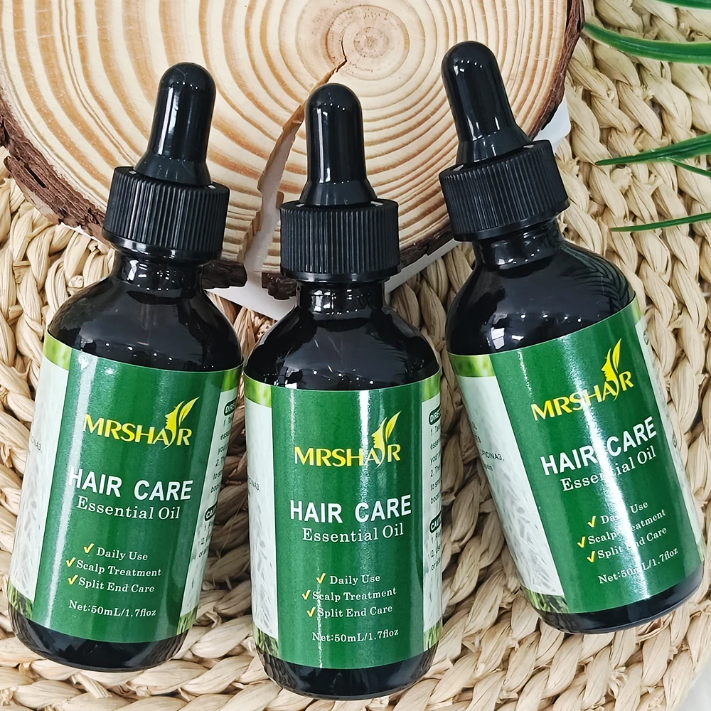 3-bottle pack 50ml Oil Hair Growth Products Organic Hair Products Scalp Hair Strengthening Oil For Nourish Shiny Hair Healthy