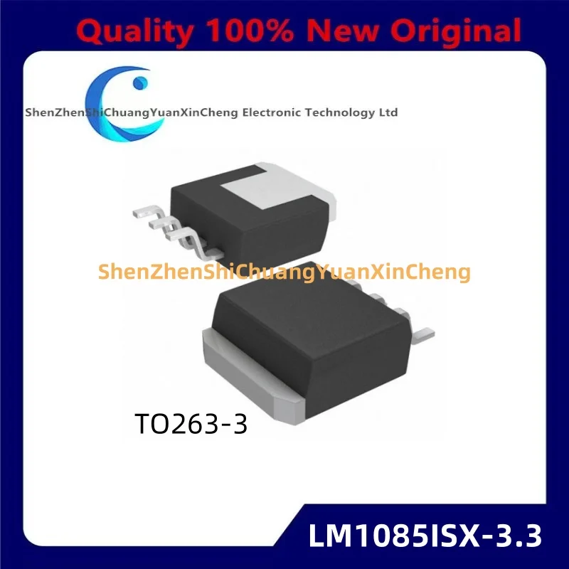 

5-10 шт. 100% новый набор микросхем LM1085ISX-3.3/NOPB LM1085ISX-3.3 LM1085ISX LM1085 TO263-3 IC REG LINEAR 3,3 В 3A TO263