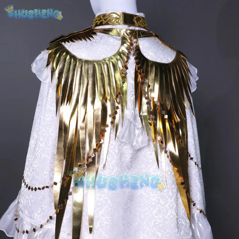 أزياء DARK SOULS Gwyndolin التأثيرية أزياء الهالوين كرنفال حفلة عيد الميلاد لعب الأدوار ملابس الملابس للنساء