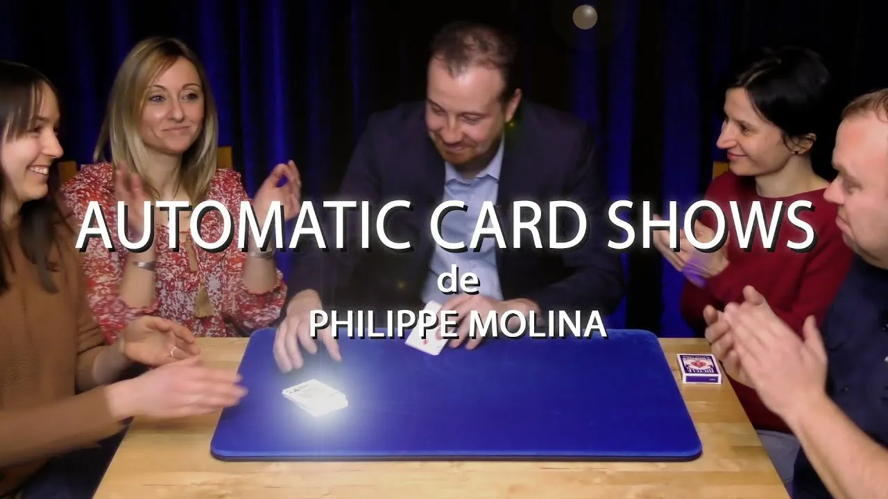 2023 espectáculos de cartas automáticos de Philips Molina-trucos de magia