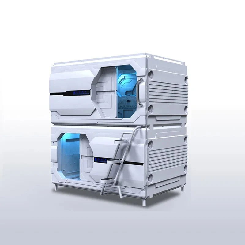 

Modern single sleep capsule bed Furniture set Sleeping cabin Smart capsule bed