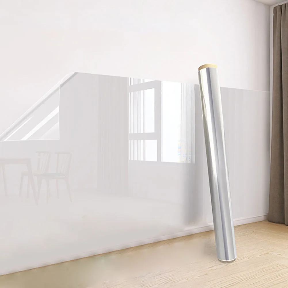 Home Decoration Removable Wallpaper Static Adsorption Film Oil-Proof Wall Sticker Transparent Multi-Purpose Use