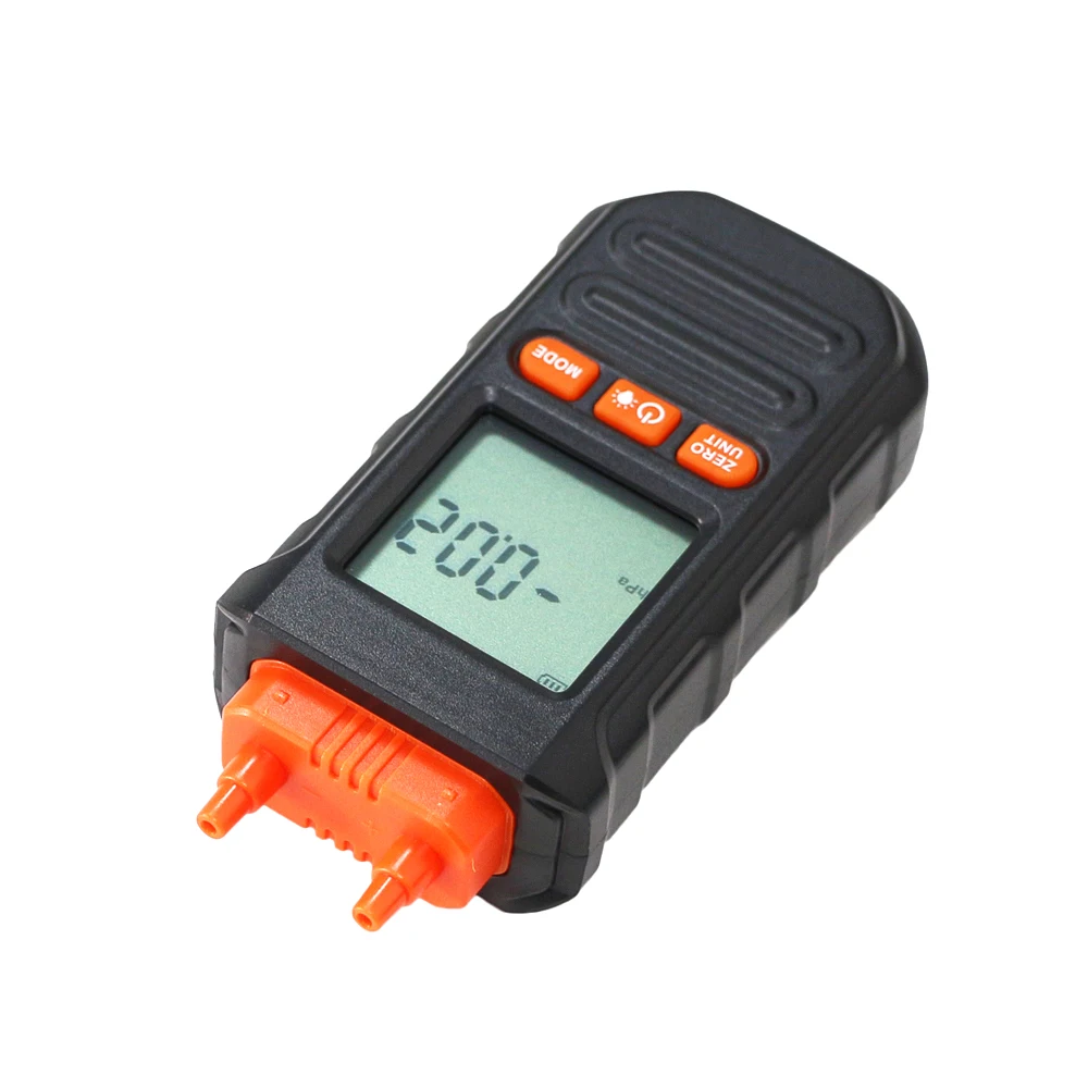 

High Precision Micro Differential Pressure Detector Digital Differential Pressure Meter Differential Pressure Meter Wind Speed