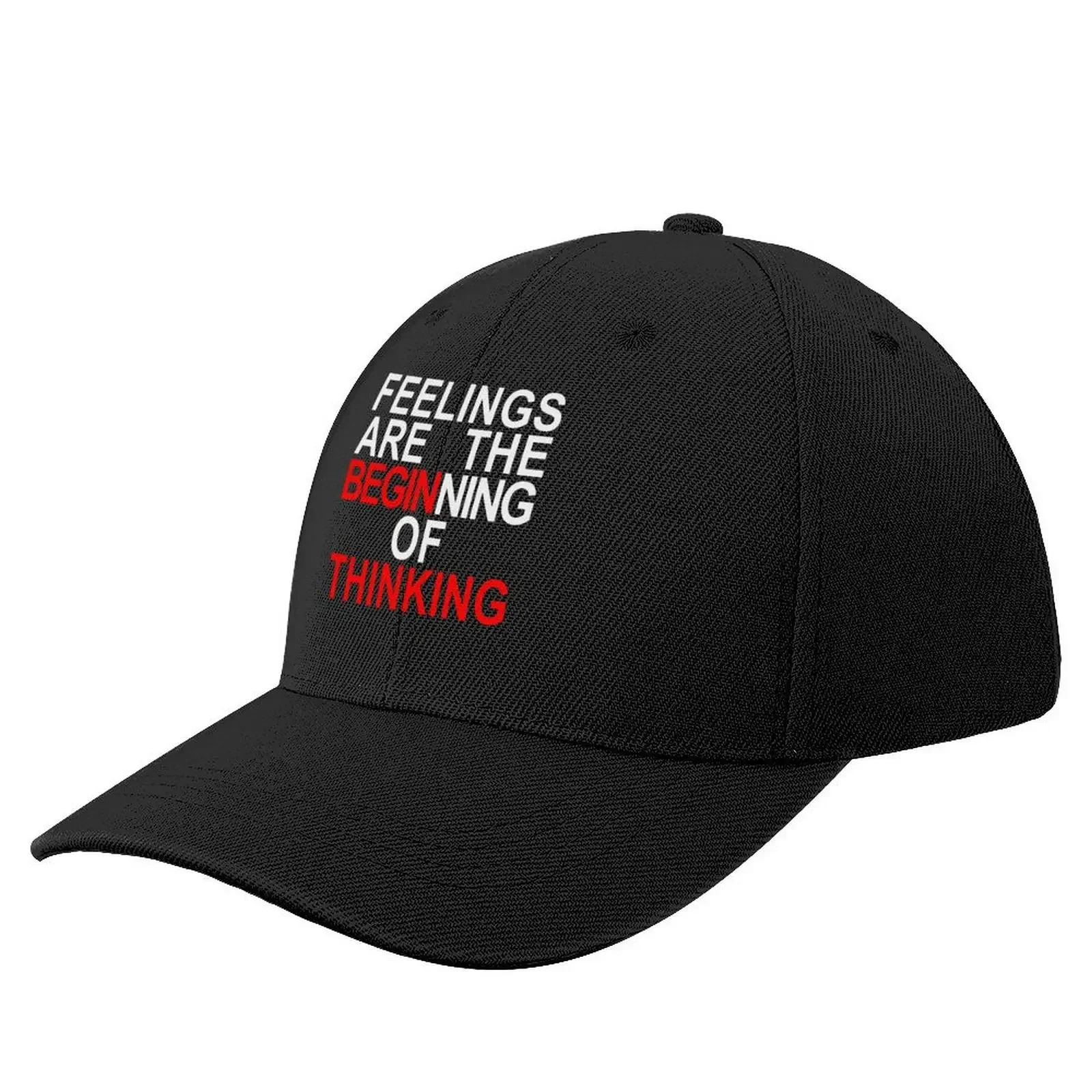 Feelings Are The Beginning Baseball Cap birthday Christmas Hat Ball Cap Men Women's