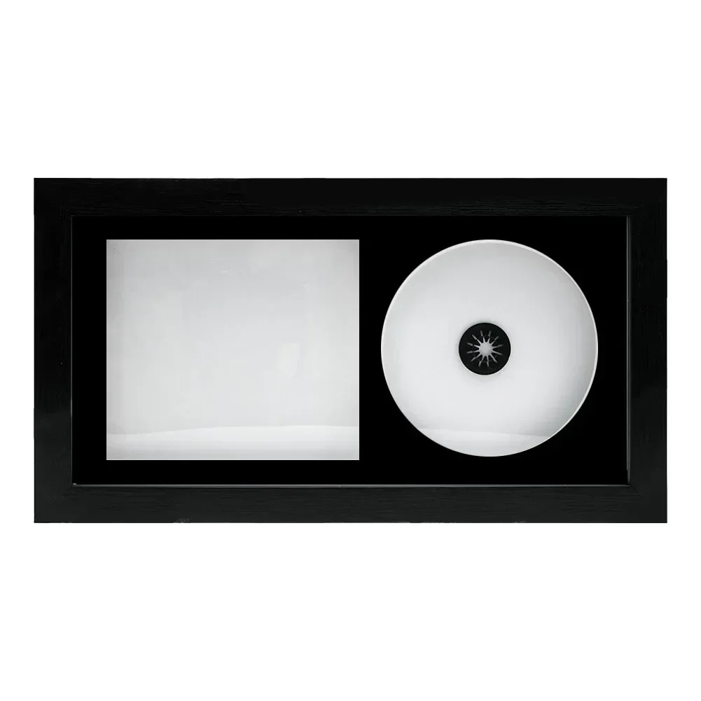 

Защитная пленка для обложки альбома, деревянная рамка для компакт-диска, идея подарка на день рождения, элегантный дизайн для особых случаев, домашний декор