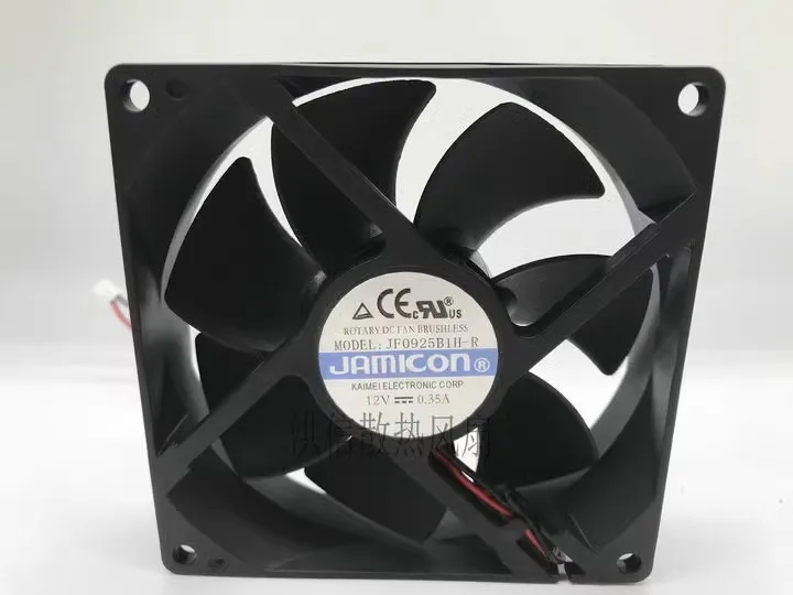 Free shipping of new JAMICON 9025 JF0925B1H-R DC12V 0.35A9CM cooling fan