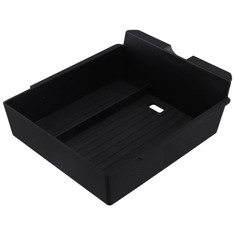 A85E-para Tesla Model Y Juniper 2025 ABS consola central organizador bandeja reposabrazos caja de almacenamiento accesorios de coche para consola central ABS