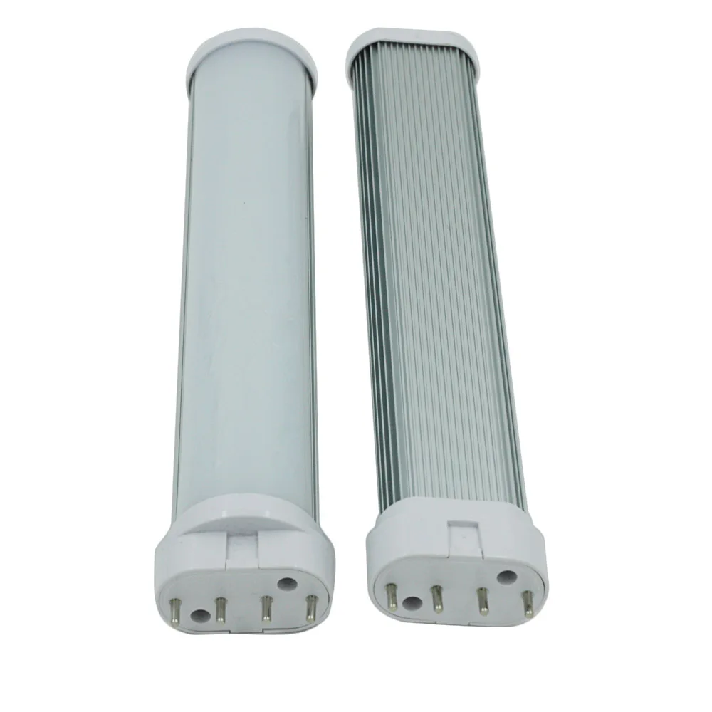 

Newest 2G11 Horizontal Plug LED TUBE 12W/15W/18W/25W/30W AC85-265V White/Warm White Spotlight Led Lamp Light With Diffuser Plate