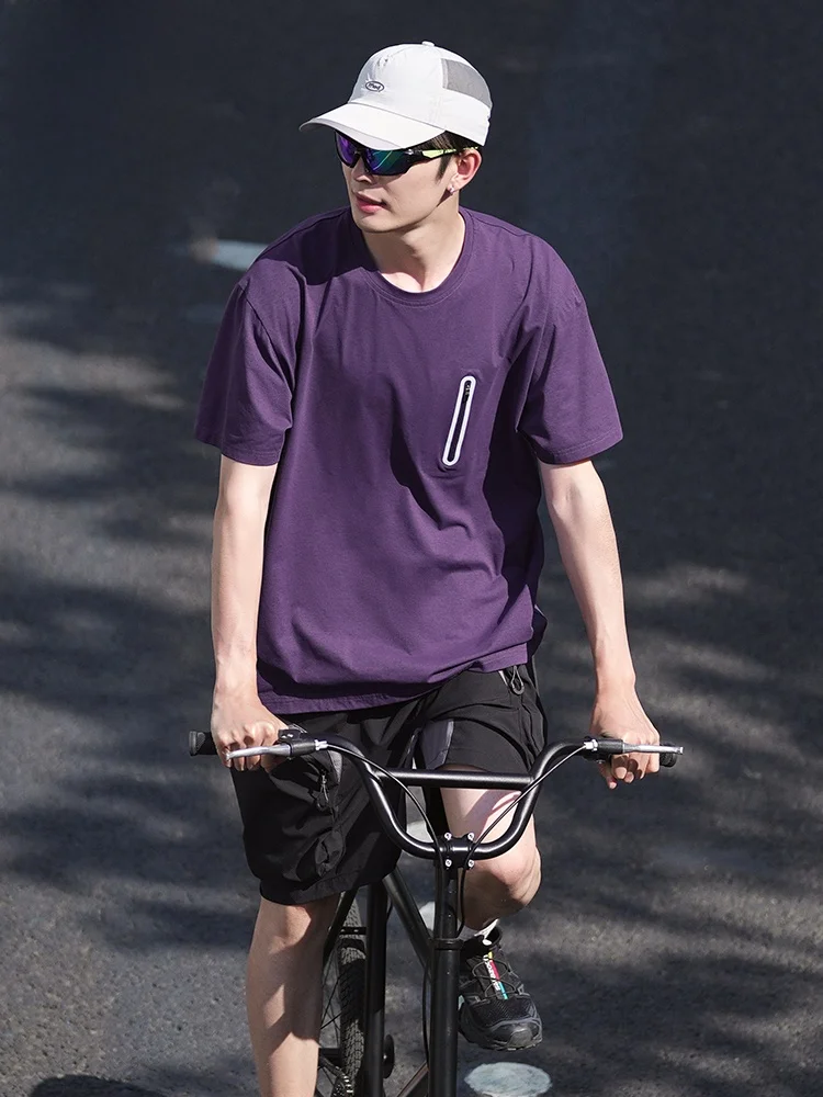 

Мужская летняя спортивная футболка Wassup Tenet American Sle round Ne ket ort Sve T-irt Ice Oxygen Comfort Qui Dry