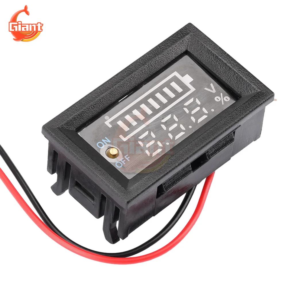 2S/3S/4S Digital Voltmeter Lithium Battery Capacity Indicator Voltage Tester Electricity Meter Battery Charge Level Indicator image 4