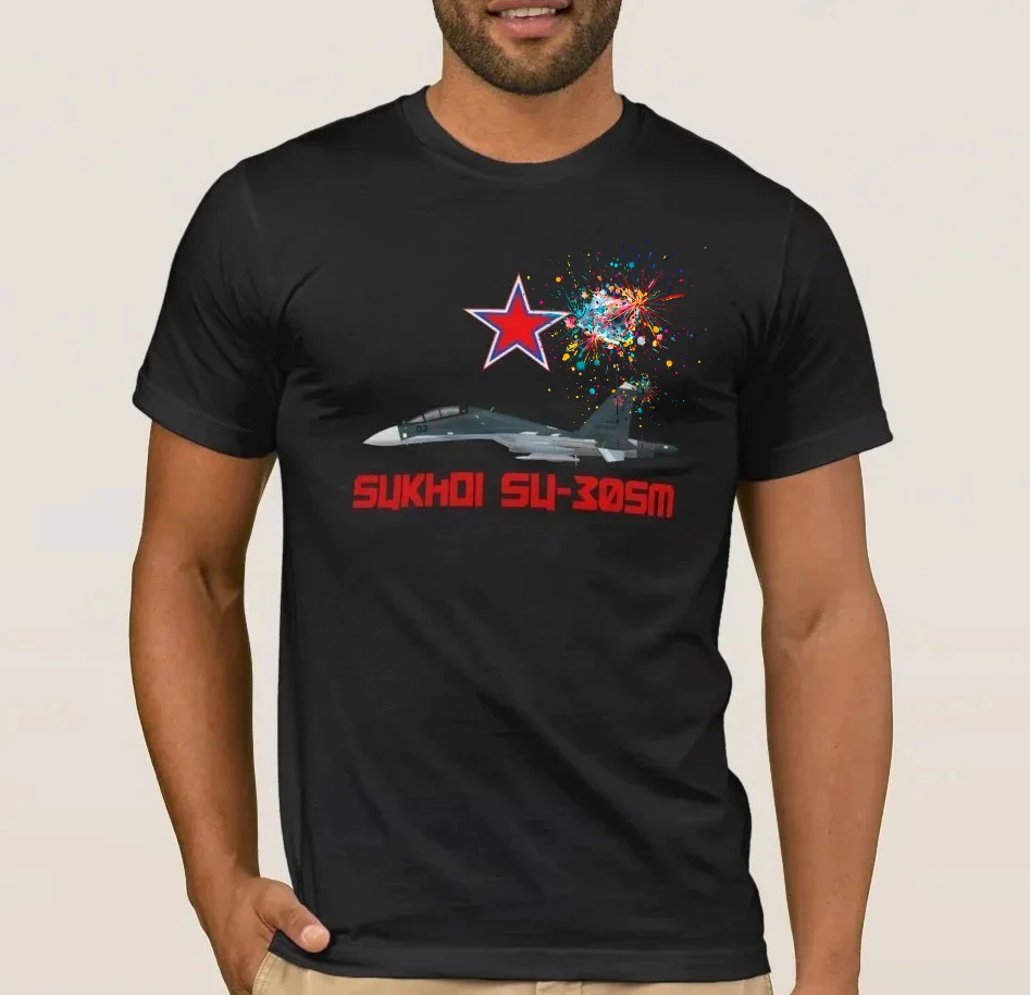 

Sukhoi Su-30SM Russian Air Force VKS Men's T Shirt