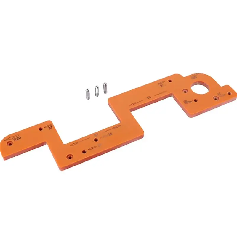 

A02M-Arc Grooving Auxiliary Tool Handlefree Slotting Mold Woodworking Round Corner Radius Template For Wardrobe Handle