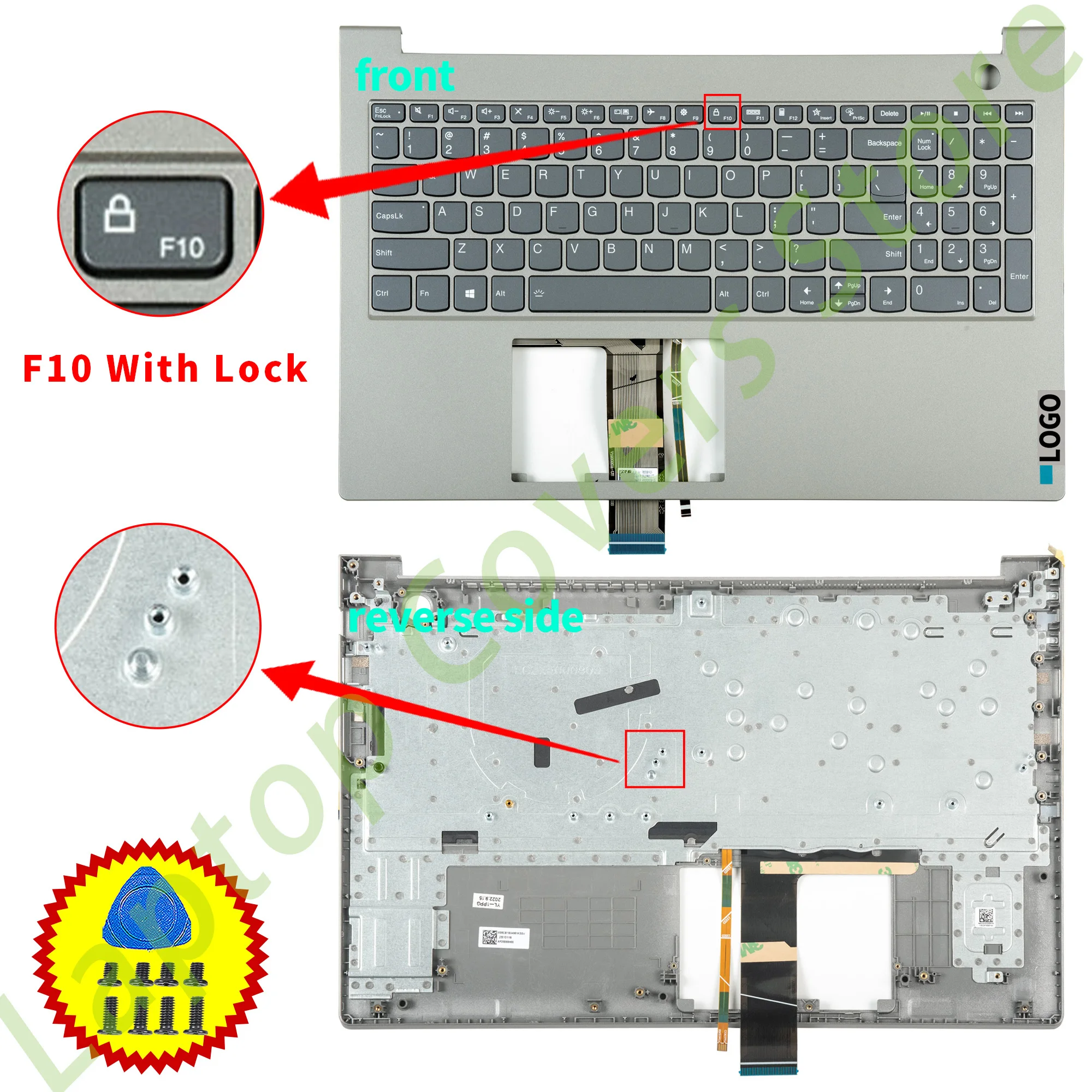 tampa superior com palmrest teclado reparacao de pecas laptop lenovo thinkbook 15 g4 iap 15 g5 abp um conjunto novo 01