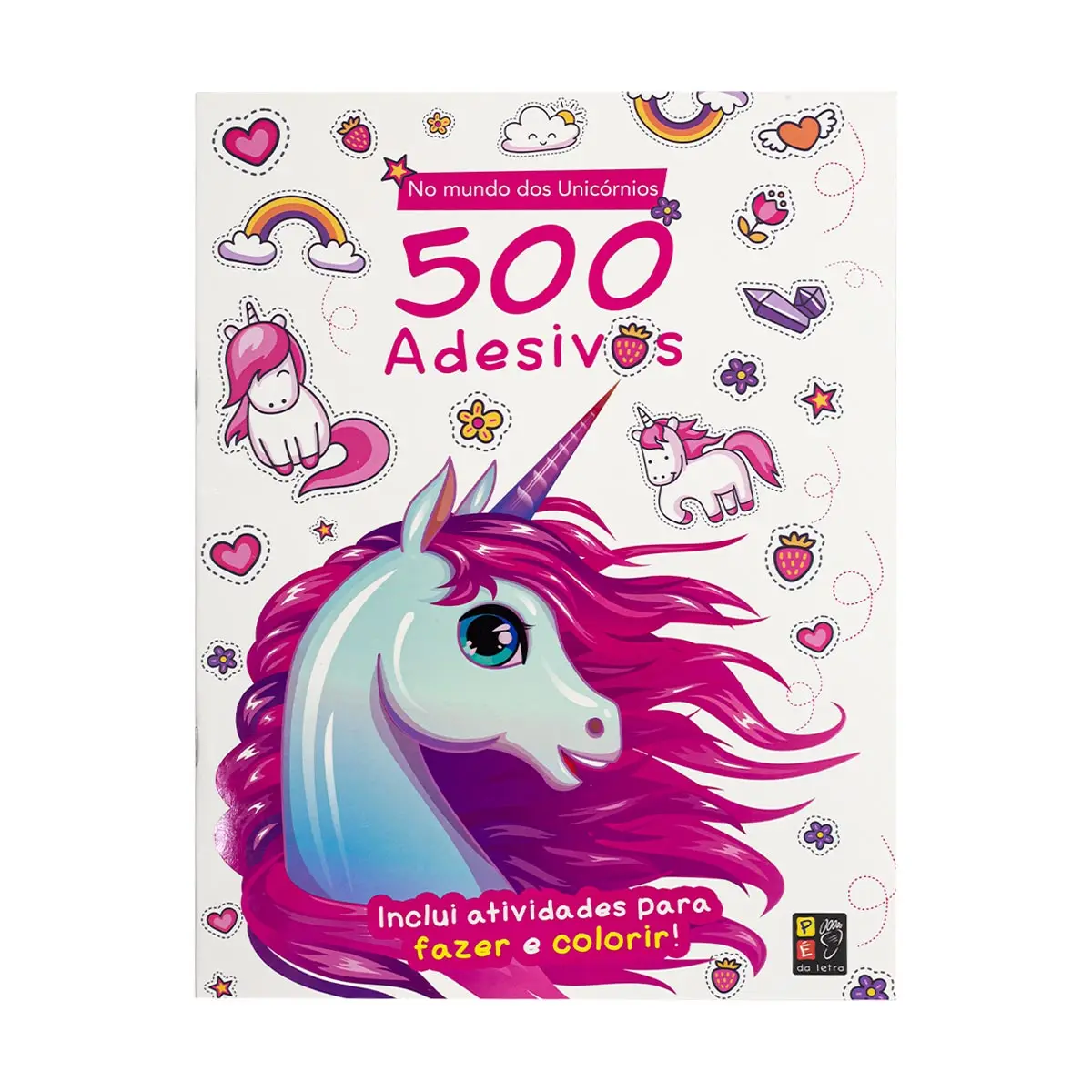 500 Stickers World Of Unicorns-Foot of Letter