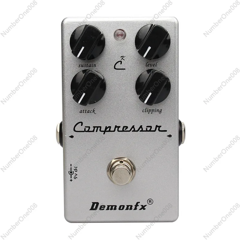 Demonfx Compressor /Overdrive /Booster High quality Guitar Effect Pedal  With True Bypass