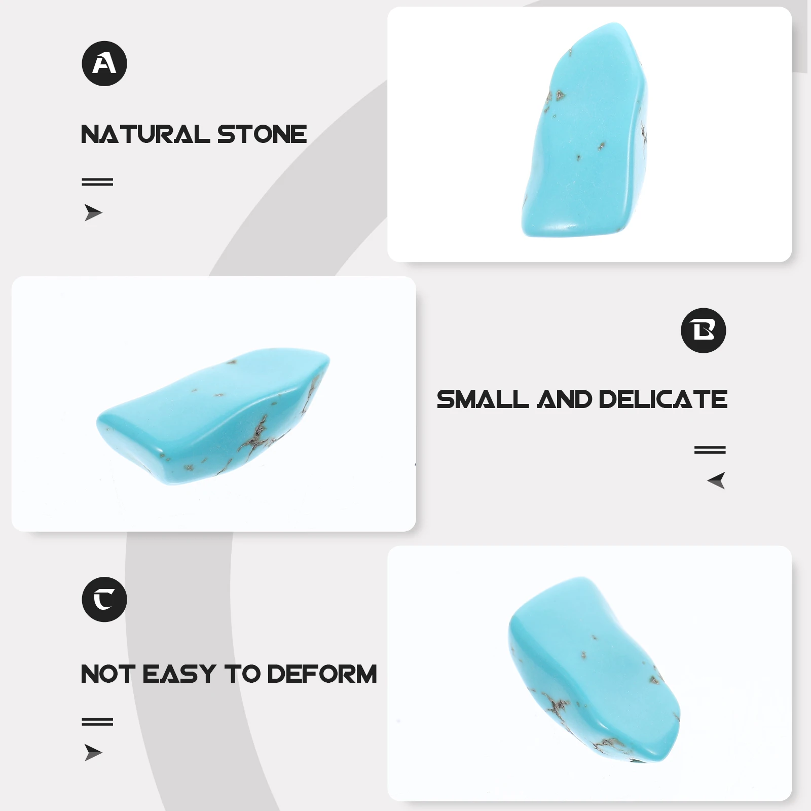 

2 Bags Natural Turquoise Stones Fish Tank Gravel Aquarium Decorative Rocks for DIY Jewelry Supplies Aquarium Gravels Landscape