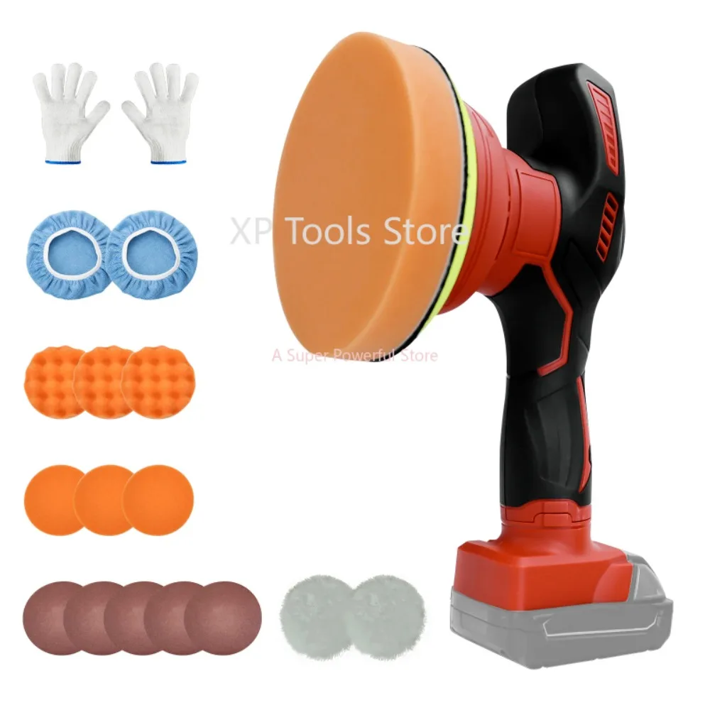 For Milwaukee 18V Battery 8 Variable Speed Up To 5000RPM for Car Detailing Waxing Cordless Car Buffer Polisher Tool