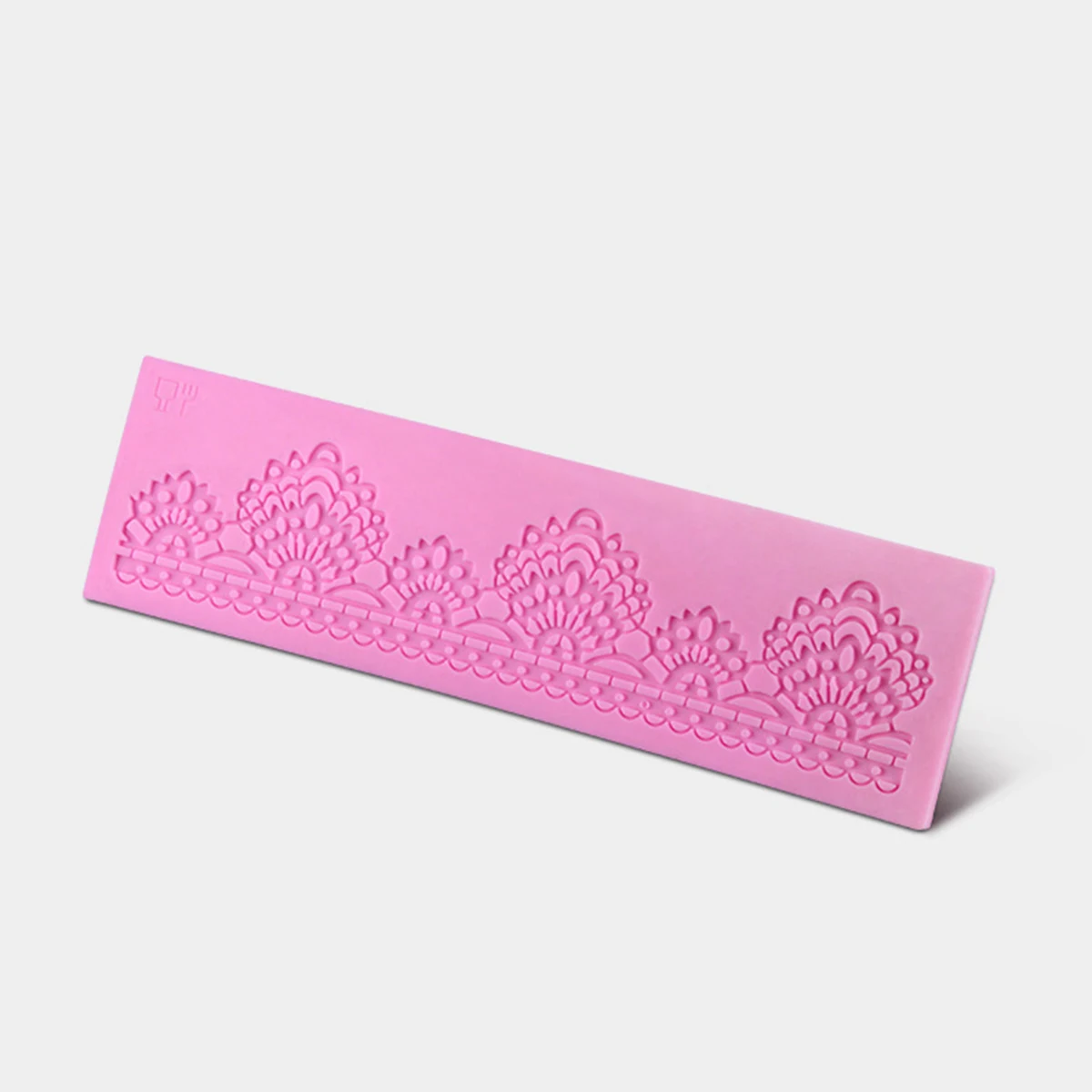 

Baking Fondant Mold Lace Decoration Silicone Molds Bakeware Fudge Pans Design Pink