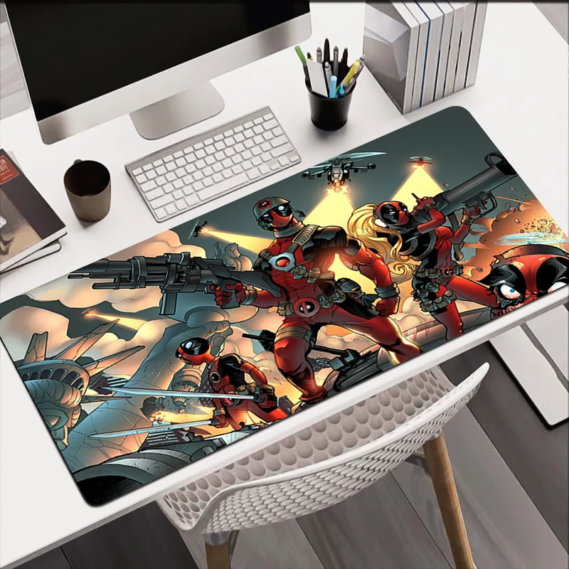 Mousepad D-Deadpools Computer New XXL MousePads Keyboard Pad Mouse Mat Gamer Soft Office Carpet Table Mat Desktop Big Mouse Pad