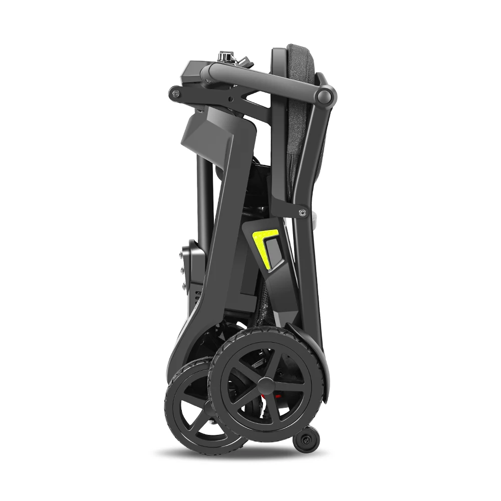

Dual Lithium Battery Long Distance Mobility Scooter 8KM/H 40KM Portable Folding Lightweight 4 Wheel Mobility Scooter for Disable