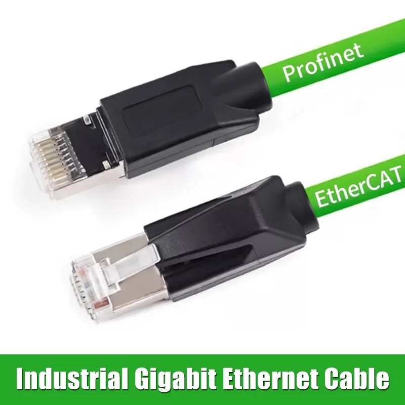 

Промышленный сетевой кабель Profinet, сервоethernet, высокогибкая цепная экранирующая линия 26AWG Cat6A Gigabit, Сетевой провод 1-20 м