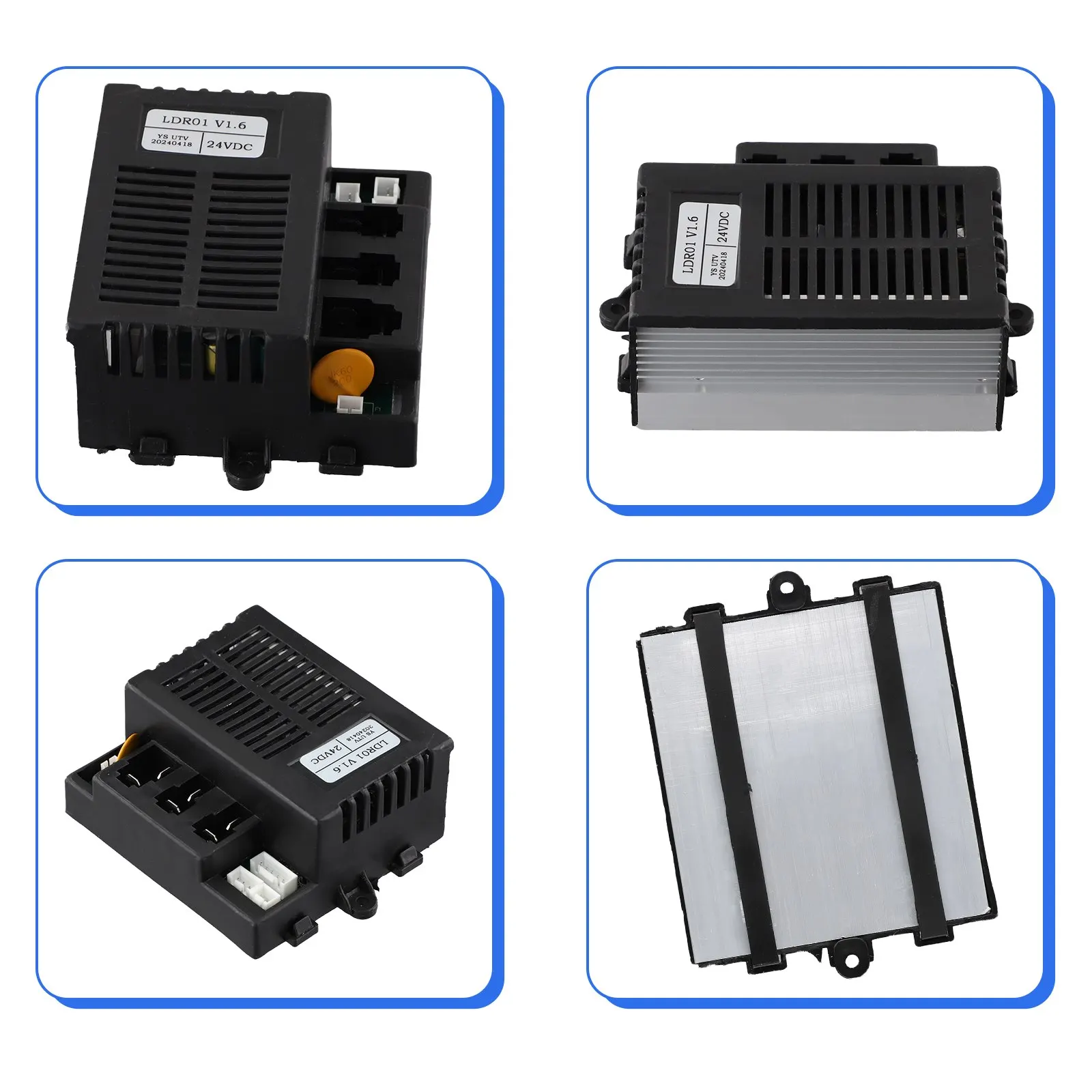

LDR01 JJF-UTV 24V Controller For Children Electric Car Electric Motors Controller High Quality Home Electric Tool Parts