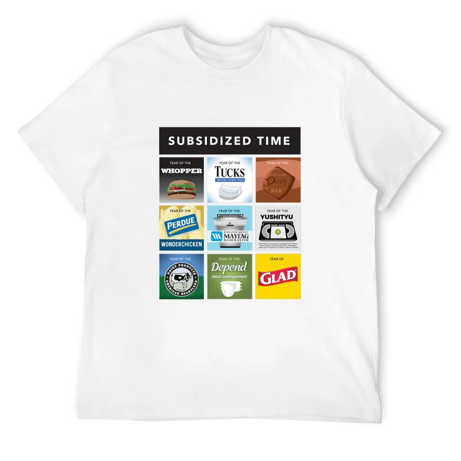 Subsidized Time - Infinite Jest T-Shirt kawaii clothes fashion shirts black t-shirts for men