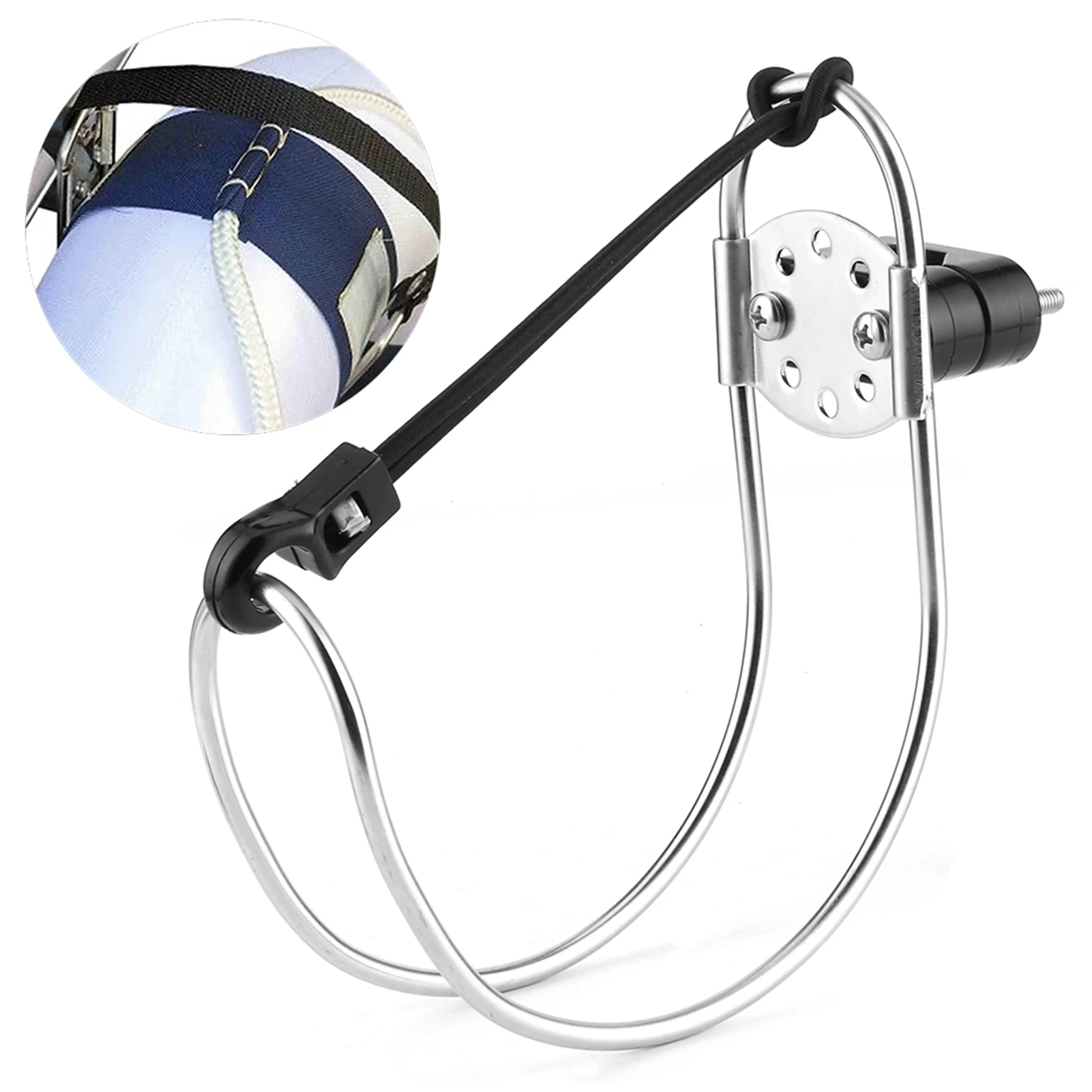 

4,5-дюймовый кронштейн для спасательного круга из нержавеющей стали, держатель подковы для морского корабля