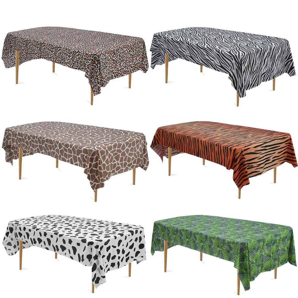 1pc Tropical Disposable Table Cover 54