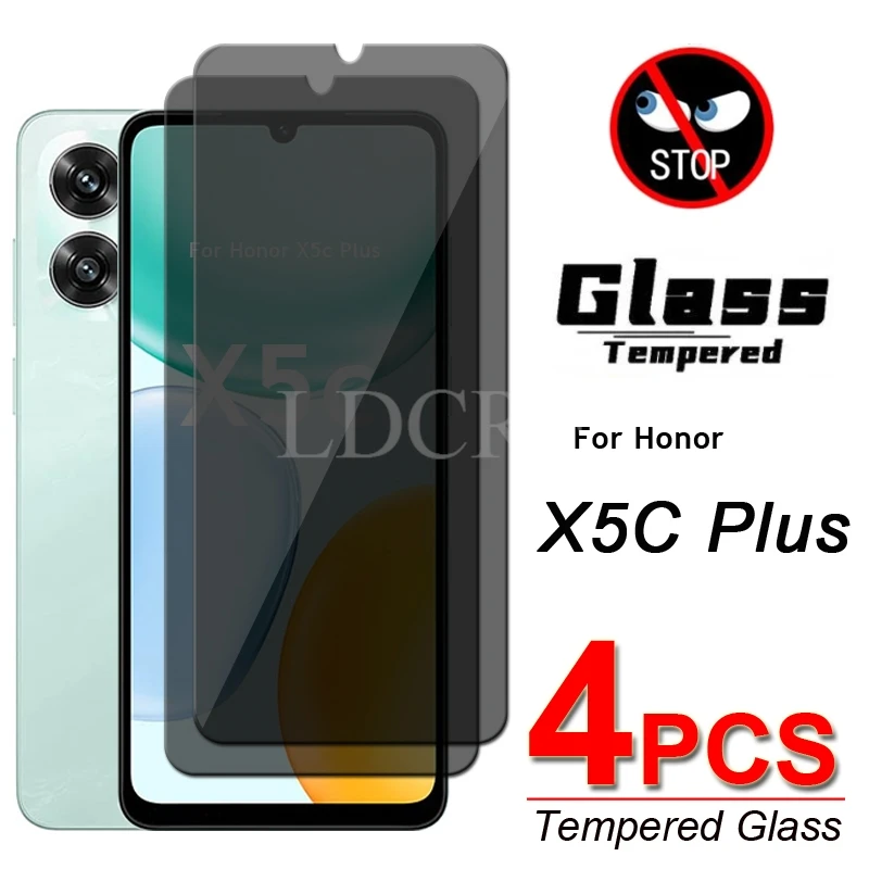 4Pcs Anti-Spy Glass…