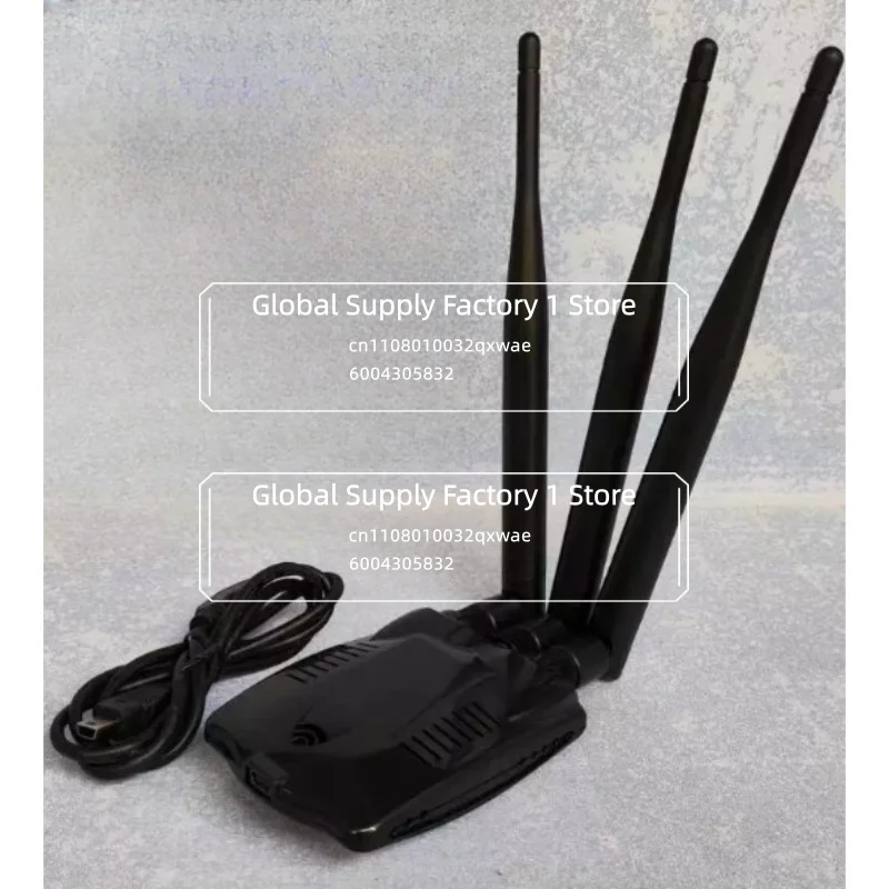RT3070L USB WiFi Adapter Triple Antenna Long Range Wireless Network Card for Kali Linux Debian CDLinux BT