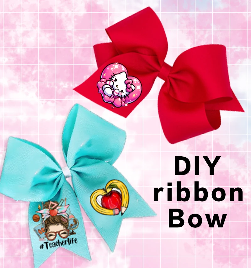 

NEW mixed 5/10/20 styles 22/25mm Japanese cartoon cure ange pattern girl ribbon, each 1yard Ribbon Set
