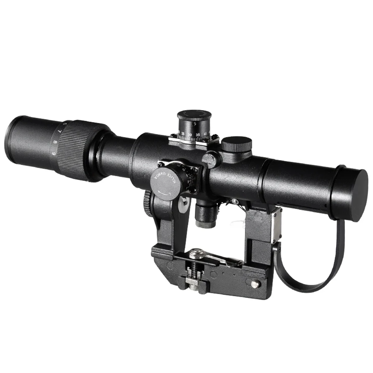 نطاق SVD 3-9X26 نطاق البندقية التكتيكية مع النطاق البصري الأحمر المضيء Ak Airsoft نطاق الإكتشاف لصيد البندقية #2