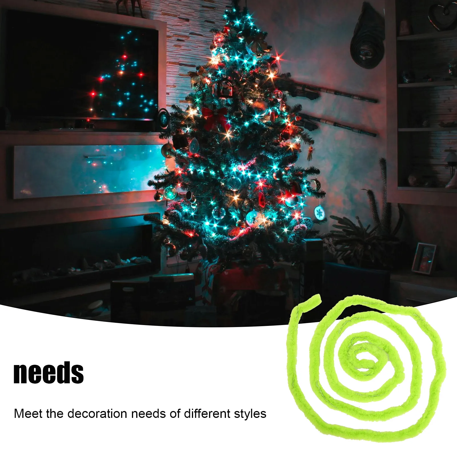 ริบบิ้นตกแต่งต้นคริสต์มาสแบบนุ่ม สำหรับงานแต่งงาน งานวันเกิด งานปาร์ตี้ ของตกแต่ง DIY อุปกรณ์เสริมสำหรับเสื้อผ้า