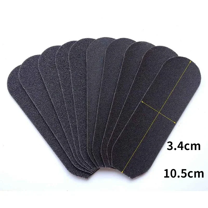 50Pcs/Pack Care Foot Grit Sanding Cloth Pro Pedicure Feet Care Refill Replacement For Stainless Metal Handle Files Foot Rasp