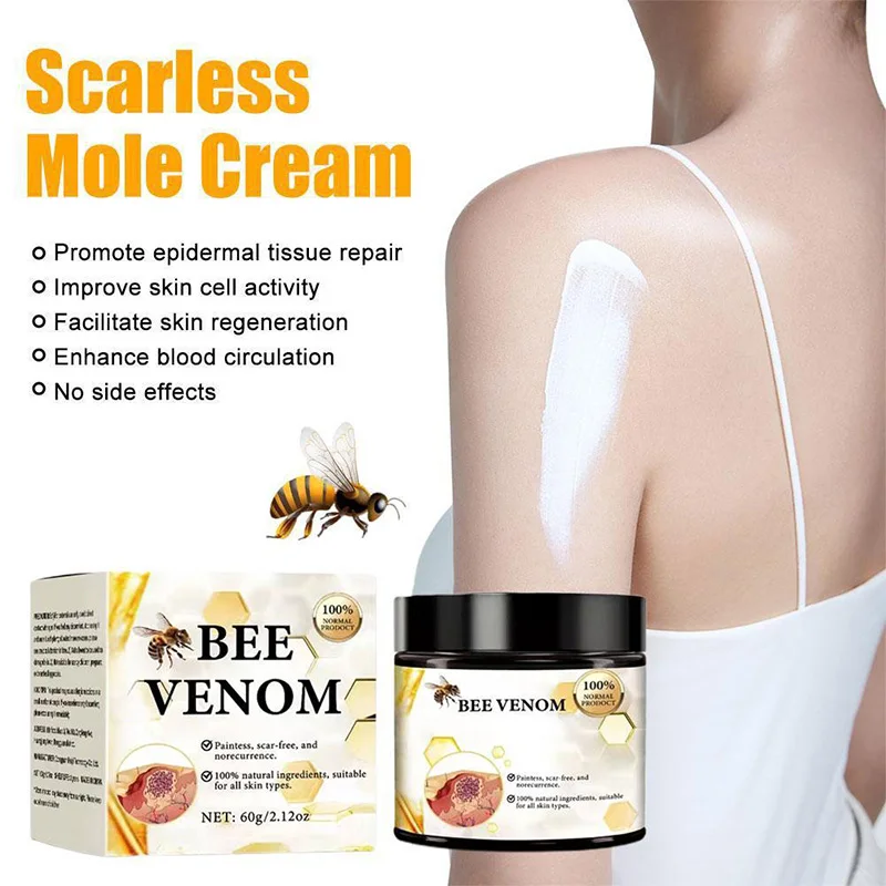 60g Bee Venom Treatment Cream Effectively Soothing Skin Nourishing And Moisturizing Remove Scars And Spots Skin Savior