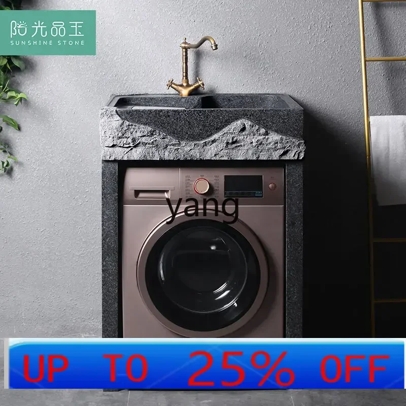 

Левый бассейн для стирки на открытом воздухе, двор, раковина для стирки, бытовая мраморная стиральная машина, встроенный шкаф