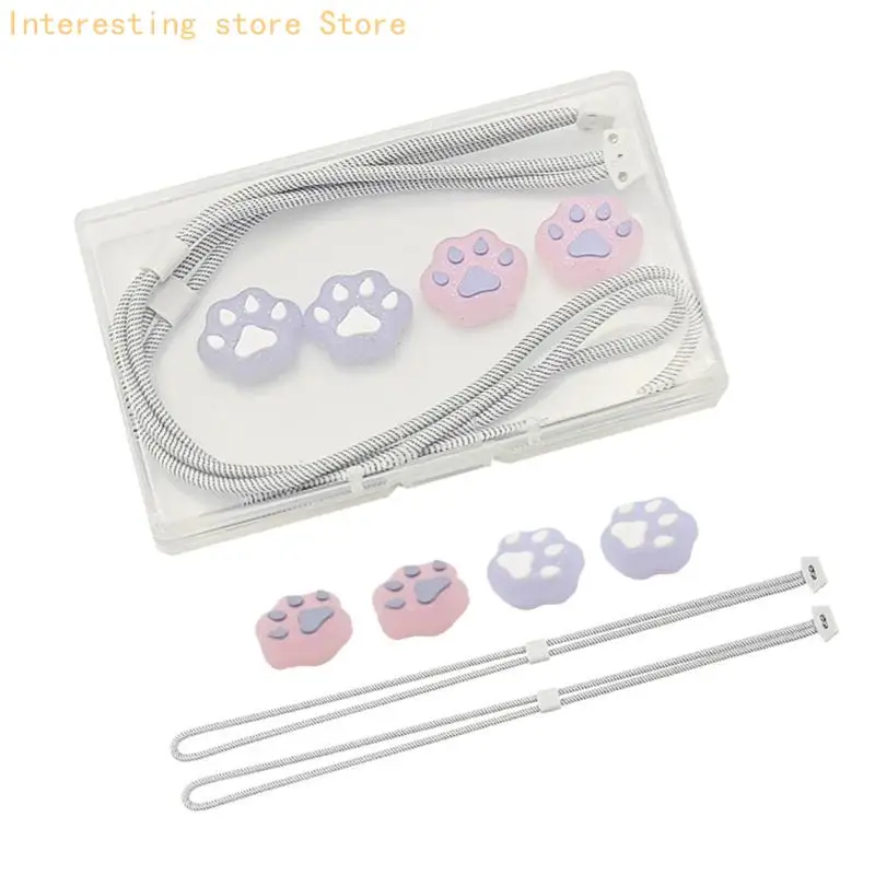 Werkzeugloses Handschlaufe- und Daumengriff-Set für Controller, sicheres Zubehörpaket für aktives Spielen und tägliche – Detail 3