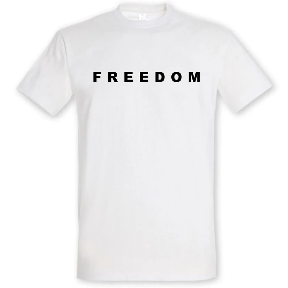 

Freedom Charlie Kirk T-shirt Cotton Loose Casual Female/Male Tshirts Unisex Streetwear America American Women T Shirts Clothing
