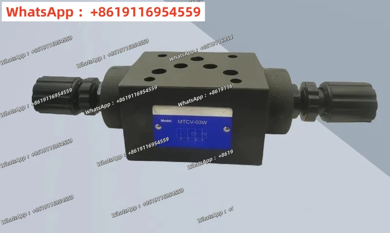 

Hydraulic stacked two-way throttle valve MTCV-02W 03W 02A 02B 03A 03B one-way speed control flow valve