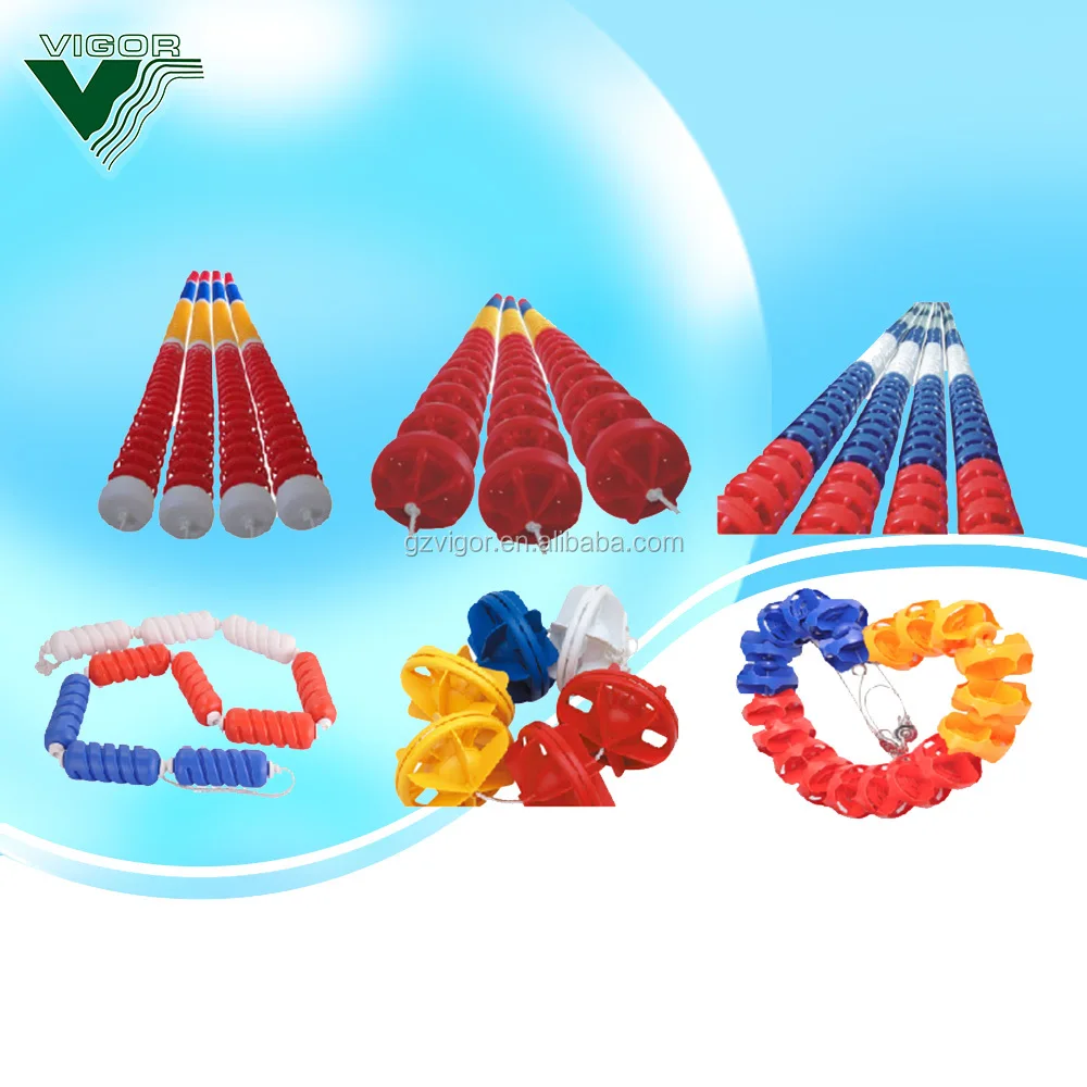 Swimming pool accessories safety line rope for Olympic pool with factory price