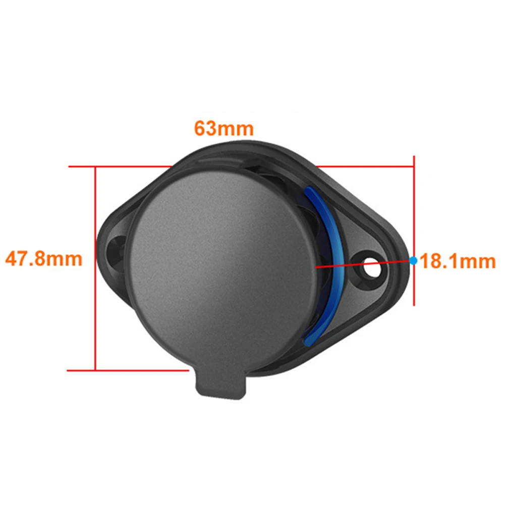 

Автомобильный адаптер для аксессуаров из АБС-пластика 12 В 36 Вт, черное зарядное устройство для крепления на панели быстрой зарядки, новинка, высокое качество, замена