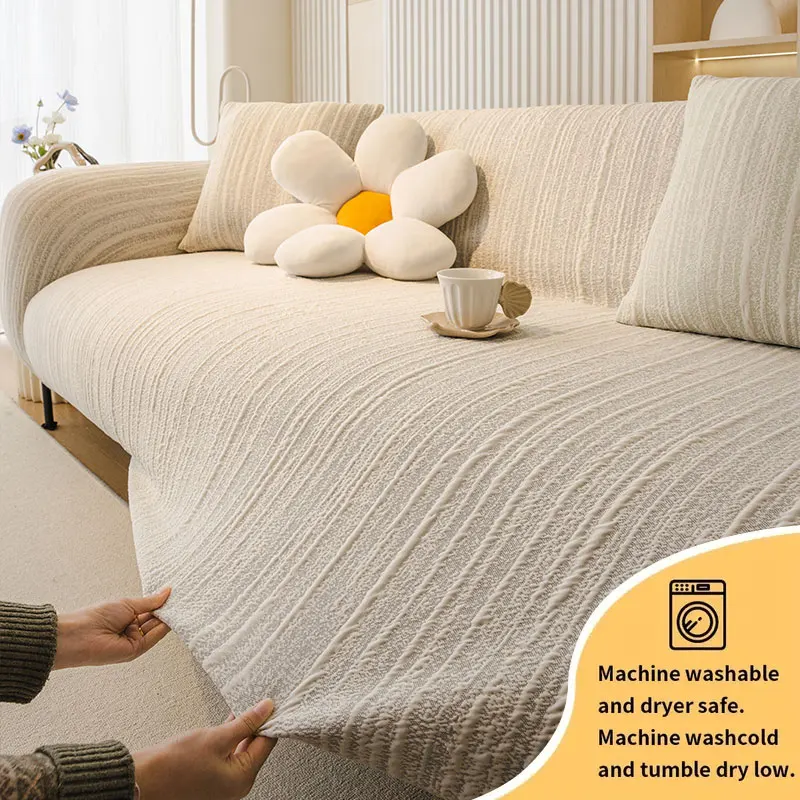 1PC-Four season universal elastic sofa cover, all inclusive universal set, integrated protection sofa cover, anti cat scratch