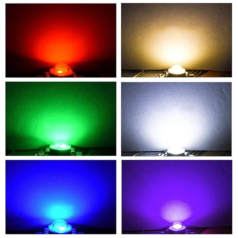 20 PCS 18W RGBWA UV 6-in-1 led chip par lights led Lamp beads 18w 6 color led light source