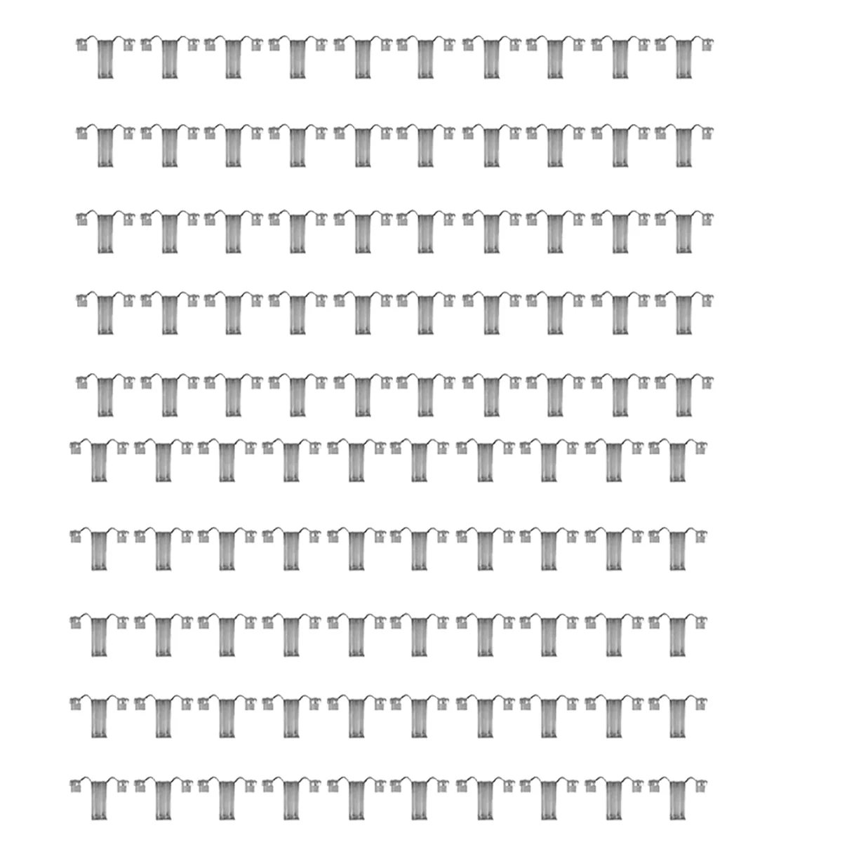 

A64Z 100PCS 30Mm Solar Panel Photovoltaic Water Guide Clip Stainless Steel Deflector Mud Drain Button Water Redirection Clips