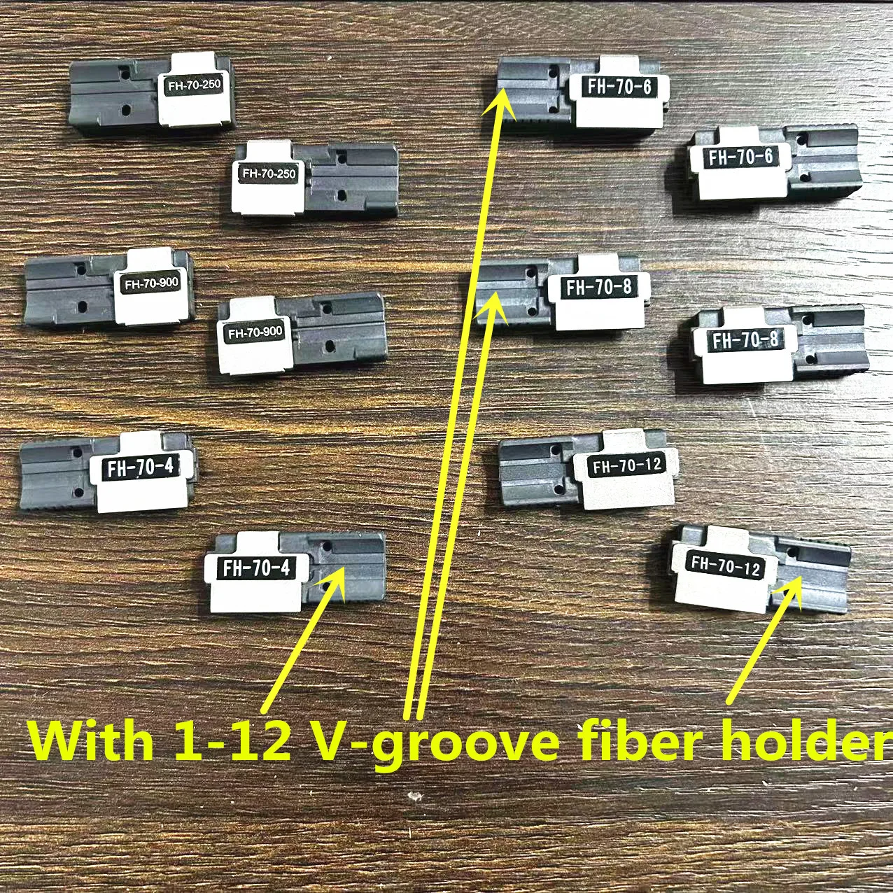 FH-70-250 FH-70-900 FH-70-4 FH-70-6 FH-70-8 FH-70-12 fiber holder for FSM-70R+ FSM-88R Fiber optic fusion splicer Fiber plate