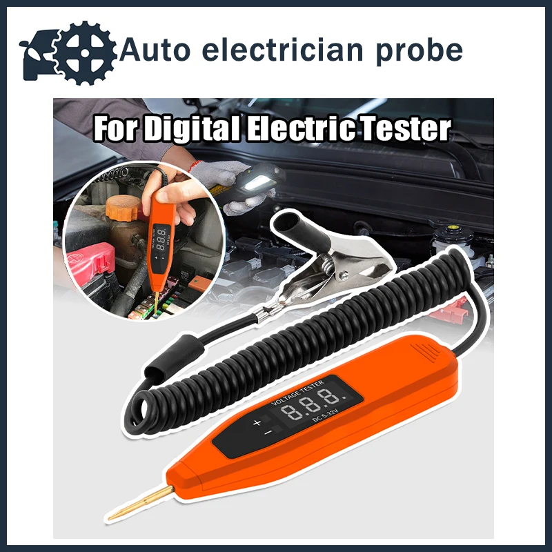 

Auto electrician probe machine car tools 5V/24V/32V Car Electrical Circuit Test Pen dca voltage detector AC Voltage indicator