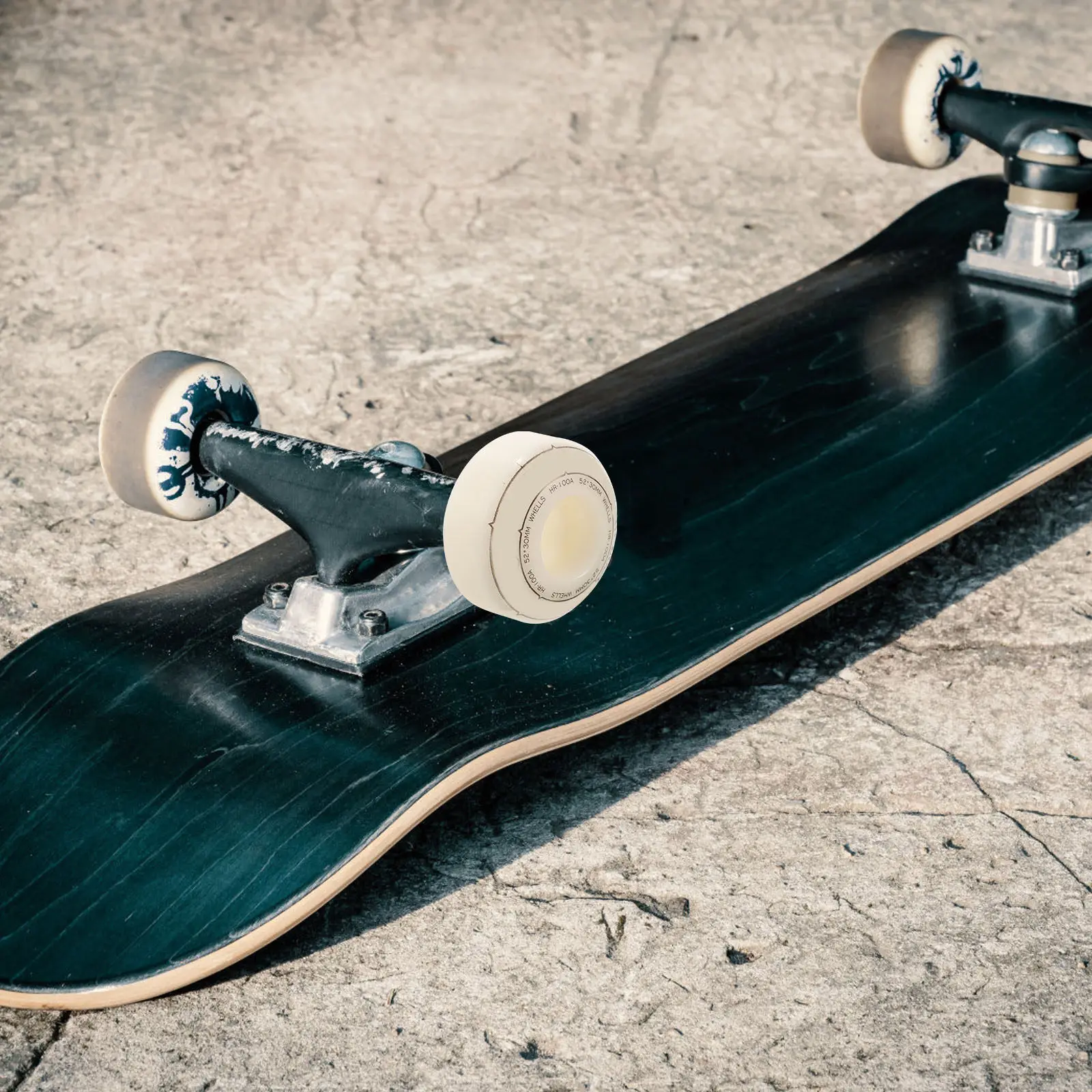 

4Pcs Skateboard Wheels Replacement Set PU Material High Resilience Hardness Long Service Life Skateboard Wheel