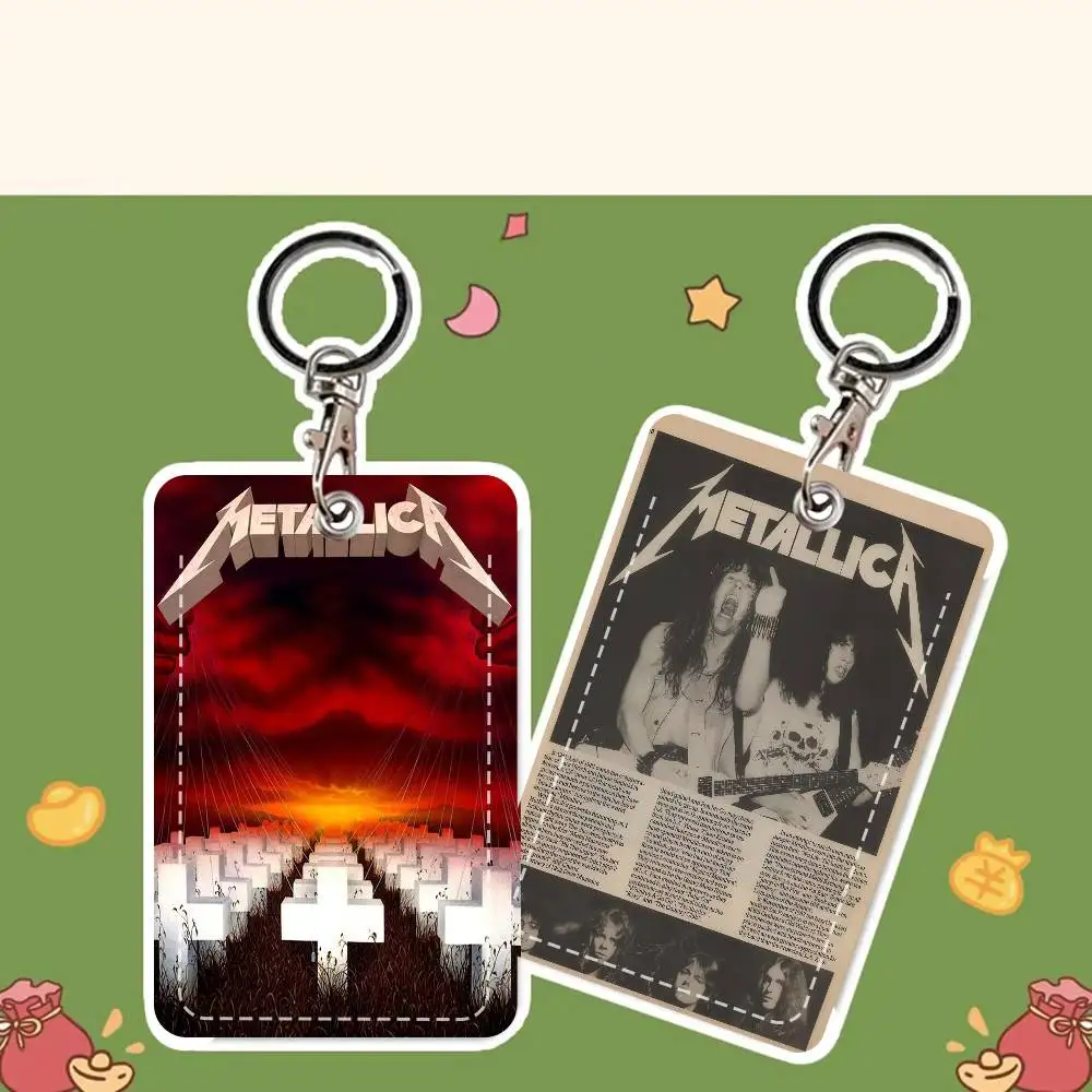 

Популярный кожаный кошелек для карт M-METALLICAS, тонкий защитный чехол для документов для офиса и школы